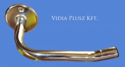 WC papírtartó krómozott